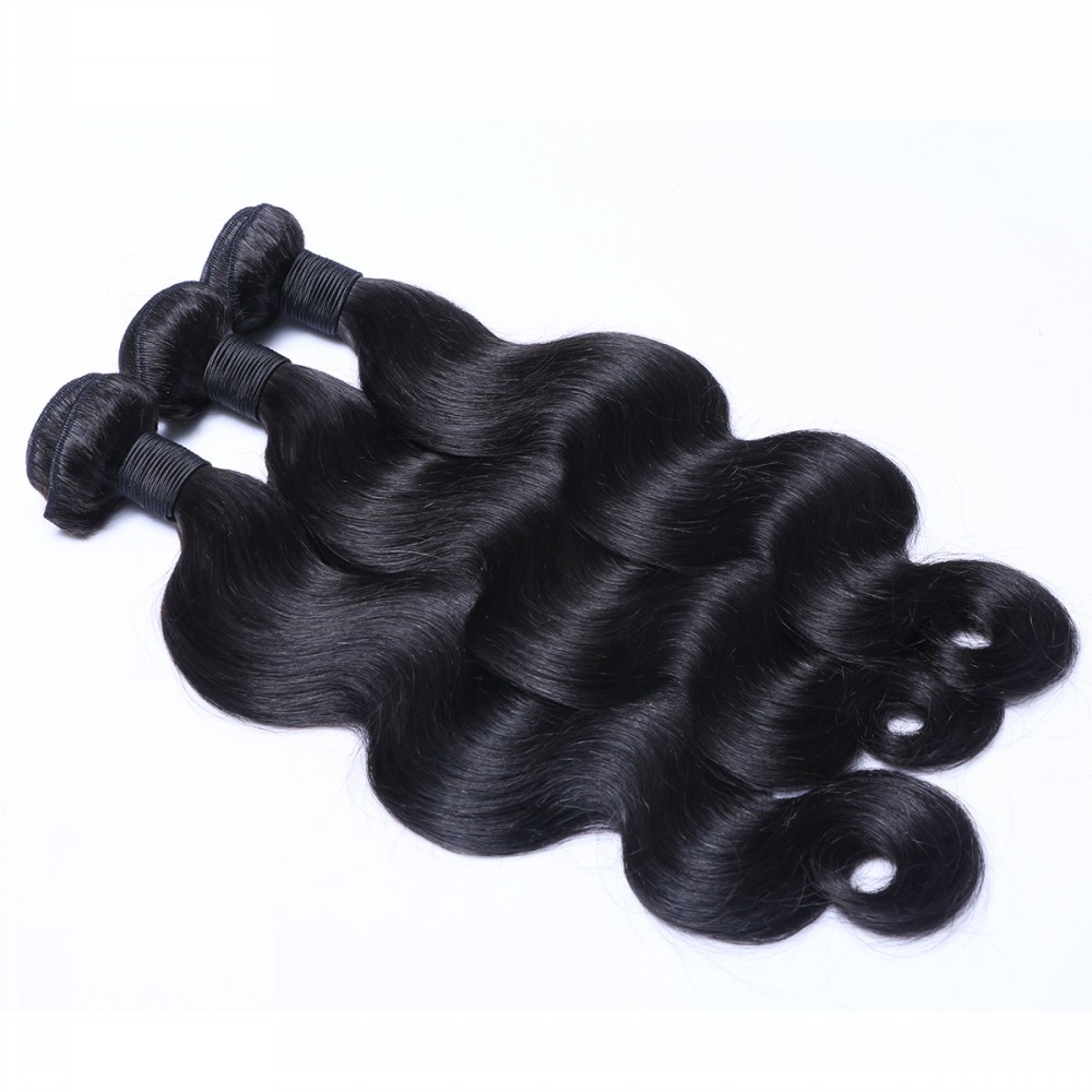 Wholesale cheap Peruvian body wave hair extensions natural color YL034